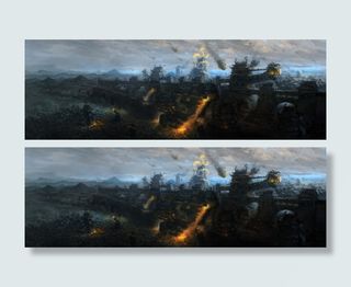 2d原创插画宽屏免抠