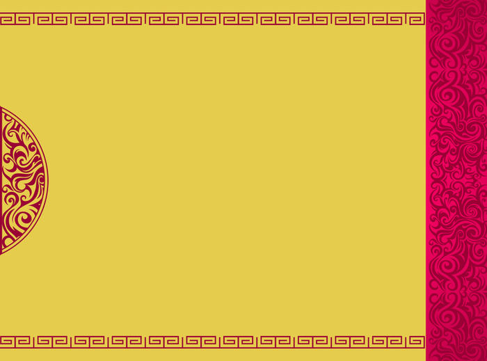 中式剪纸风格花纹商业画册封面背景素材高清