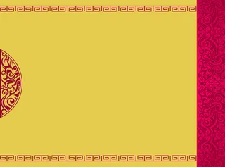 中式剪纸风格花纹商业画册封面背景素材高清