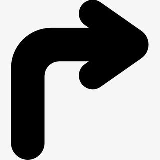 曲线箭头图标免抠