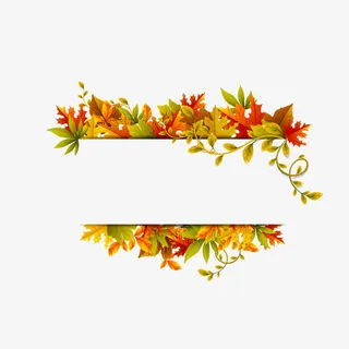 精美树叶装饰免抠