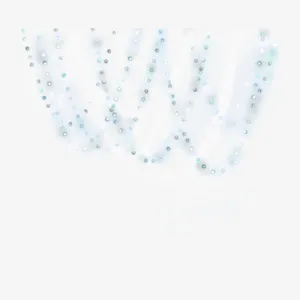 色彩斑斓的荧光灯串免抠