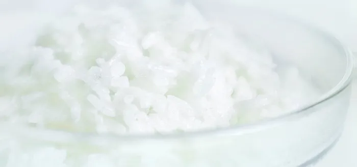 清新简约淡色日系白米饭饮食文化背景高清