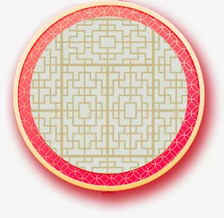 春节窗花图案免抠