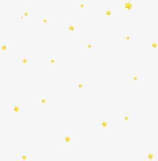 黄色漂浮可爱星星免抠漂浮其他元素