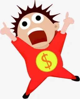 卡通小人物免抠