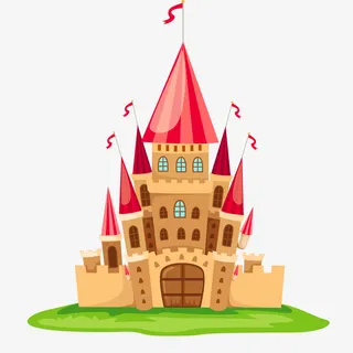 卡通房子素材免抠