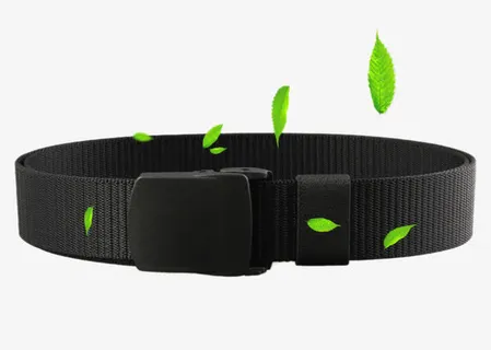 战术鸟帆布腰带男士皮带免抠