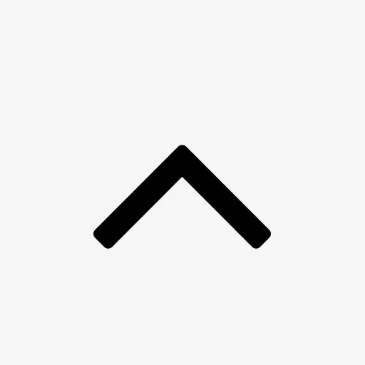 向上的尖括号符号图标免抠