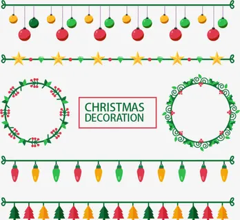圣诞节装饰物免抠