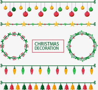 圣诞节装饰物免抠