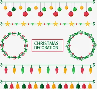 圣诞节装饰物免抠