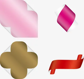 卷起来的纸矢量免抠