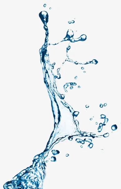 水花四溅免抠