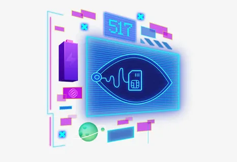 科技简约创意几何元素免抠