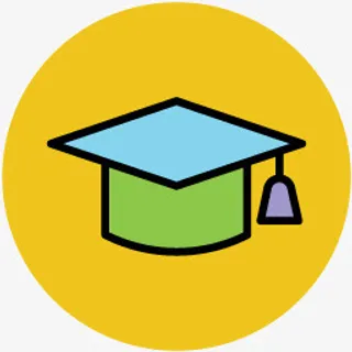 教育矢量图 学生学位标志免抠