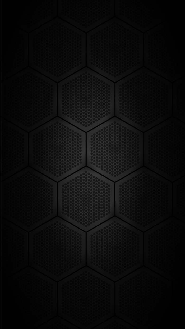 灰色黑色六边形H5背景高清