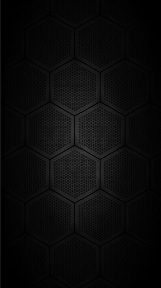 灰色黑色六边形H5背景高清