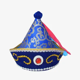 新疆蒙古族花帽免抠