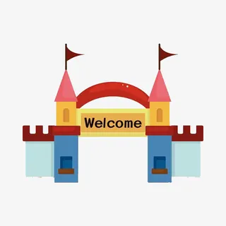 漂亮的城堡PNG下载免抠