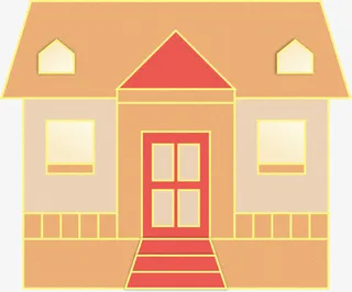 国潮万家灯火免抠