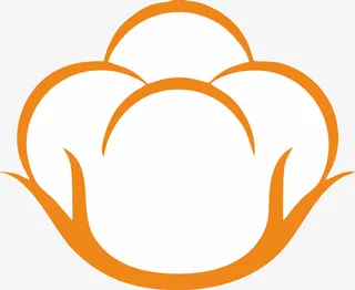 彩色棉棉花矢量图免抠