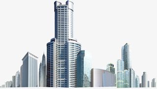 欧美城市建筑物免抠下载免抠