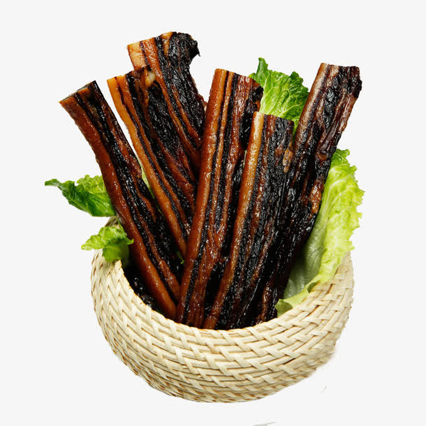 黑色牛筋辣条免抠