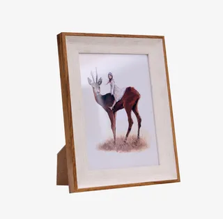 奖状框摆台免抠