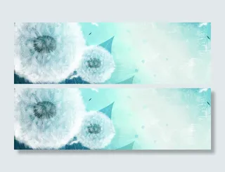 蒲公英唯美背景高清