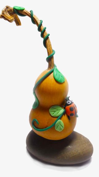 软陶葫芦绿藤装饰免抠素材免抠