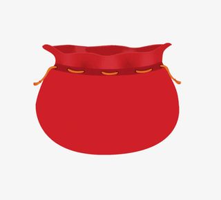 福袋红色福袋图标免抠装饰其他装饰图案元素