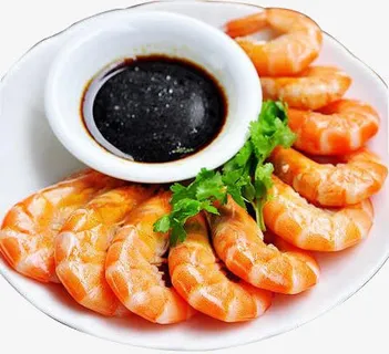 美食虾素材图免抠