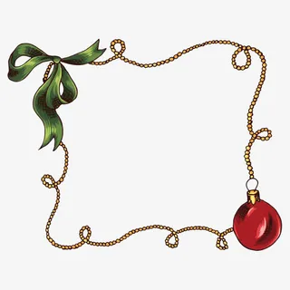 边框纹理  古风免抠