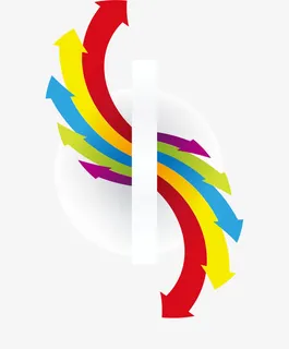 彩色箭头免抠