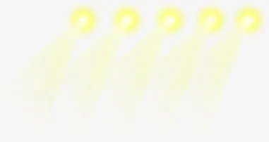 黄色平行光束光棍节免抠