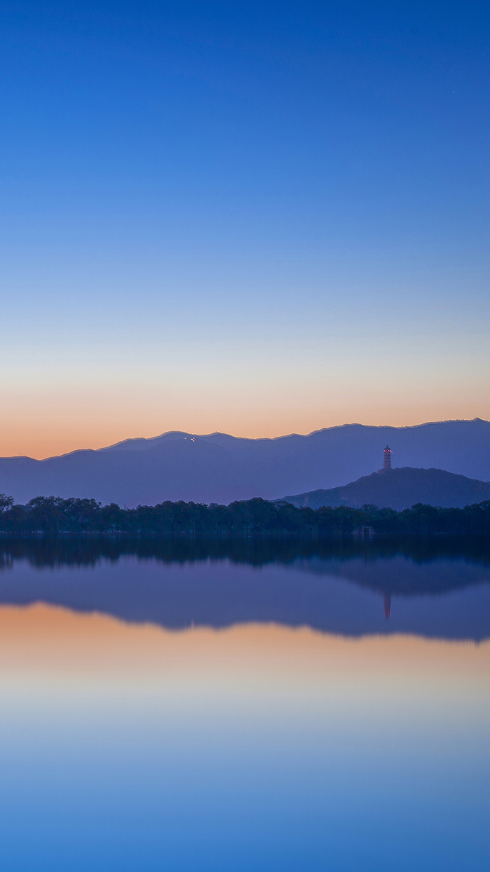 颐和园昆明湖H5风景背景高清