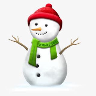 可爱的雪人图标png免抠