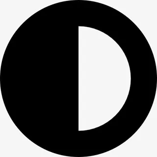 半月天气循环符号图标免抠