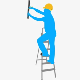 彩色扁平化装饰劳动节人物装饰图免抠