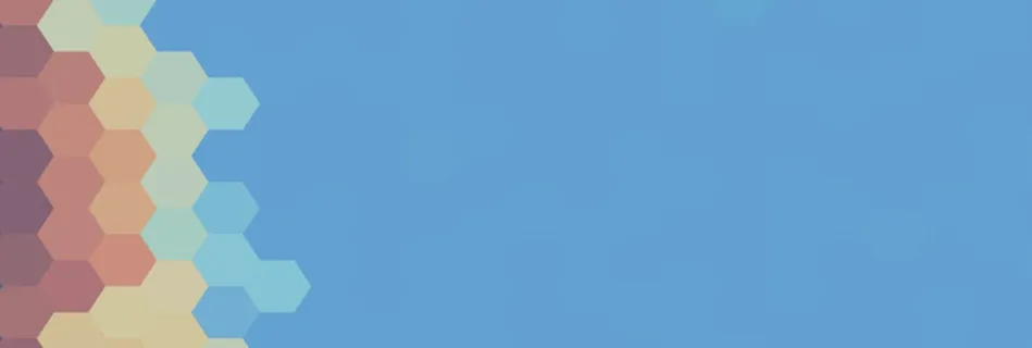 蓝色像素简约背景图高清