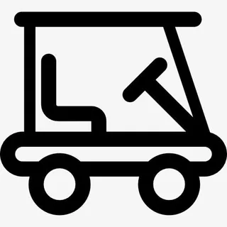 高尔夫球车图标免抠