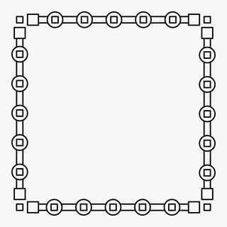 四方连续边框免抠