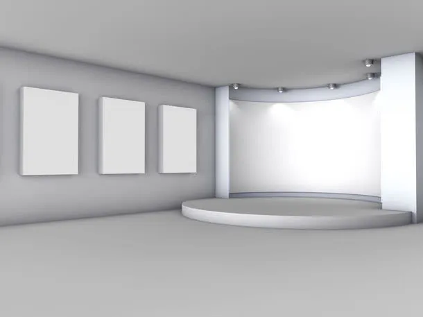 室内设计画廊免抠