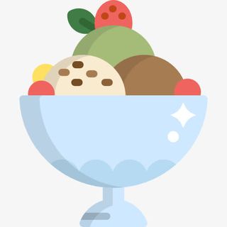 扁平化餐厅水果免抠