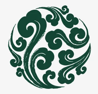 中国风祥云花纹免抠