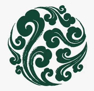 中国风祥云花纹免抠