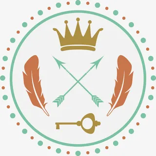 灰色圆形卡通标签免抠