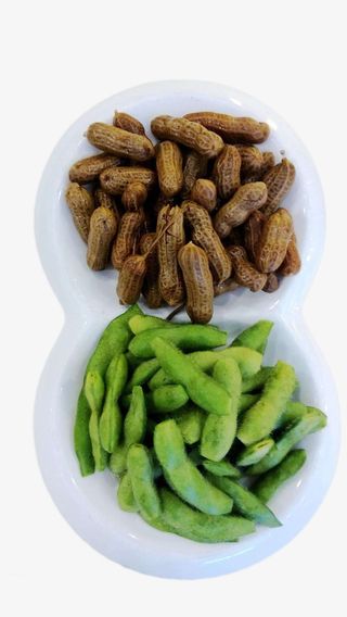 花生美味盐水毛豆免抠