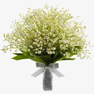 新娘手捧花满天星免抠